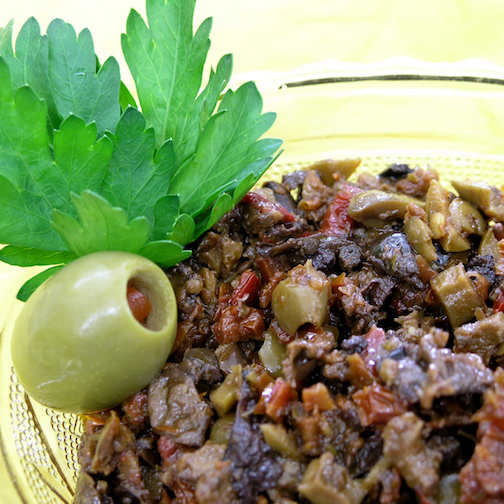 Nan's Olive Tapenade - Nan's Naughty And Nice Spicy Bloody Mary Mix